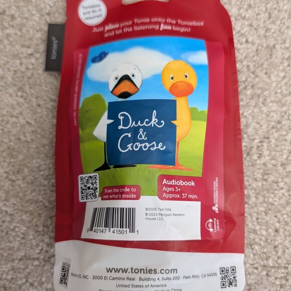 Tonies Duck & Goose Audiobook - Picture 2 of 2